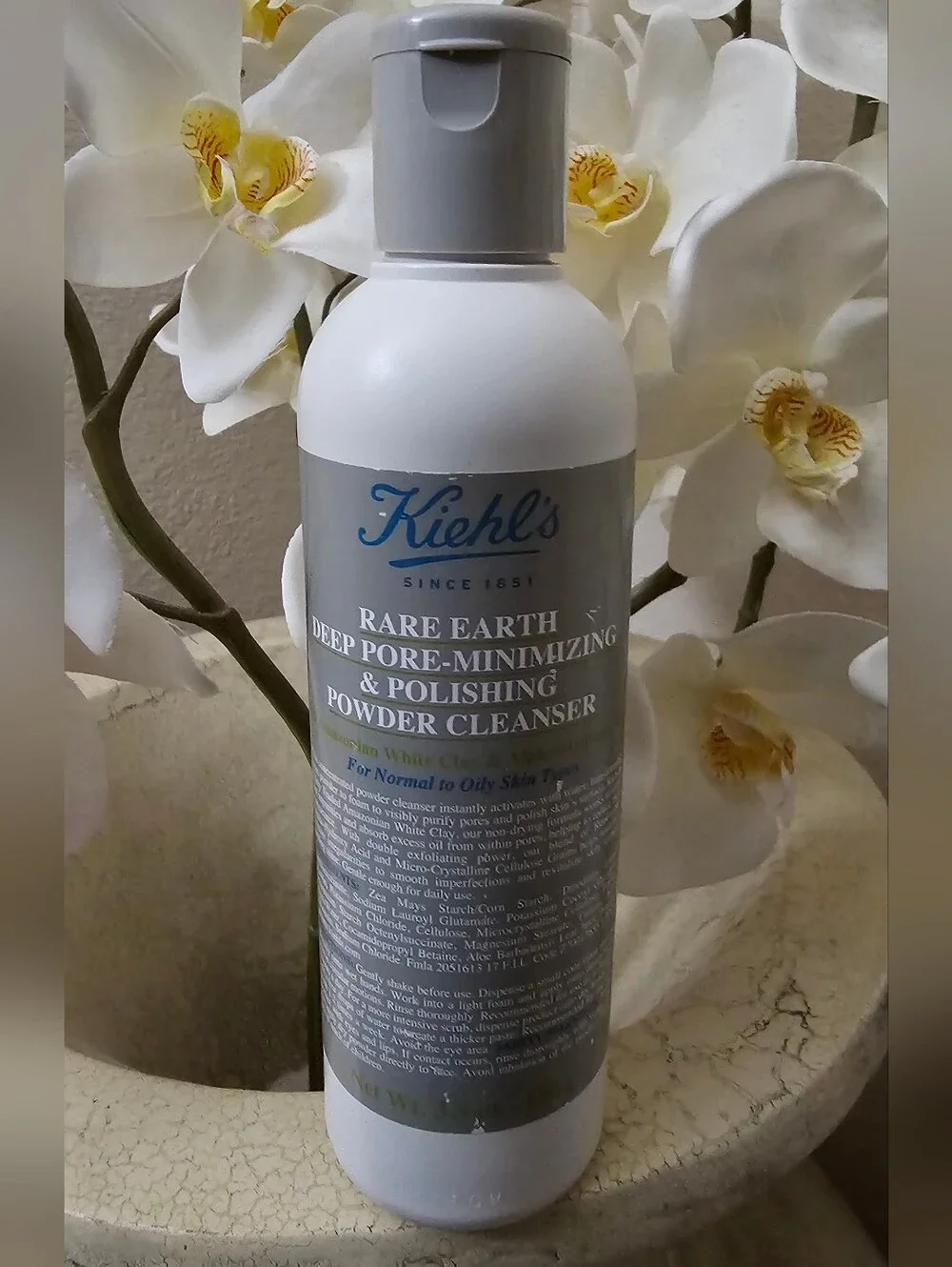 Kiehl's Rare Earth Deep Pore Minimizing Powder Cleanser Full Size 100g New